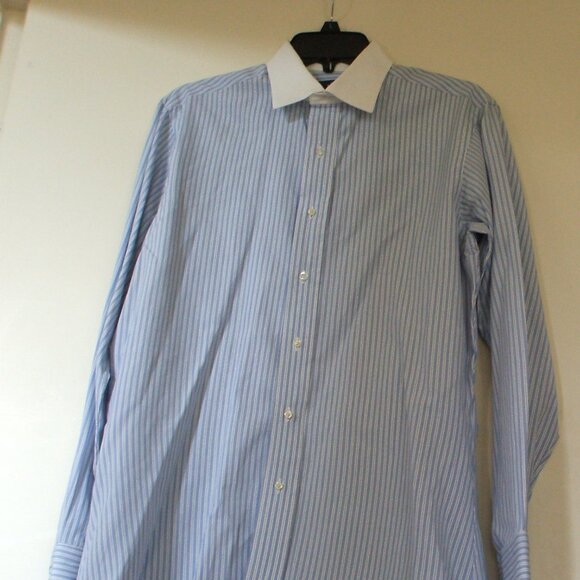 H.G. Thrash Men's Pinstripe LS Shirt - Picture 1 of 2